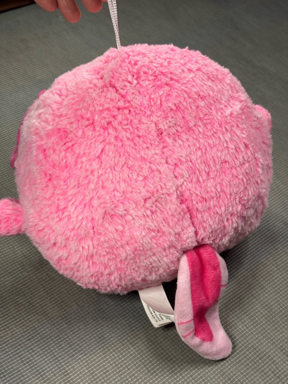 Fiesta Gumballs Pink Axolotl Plush with White Belly - Picture 9 of 10
